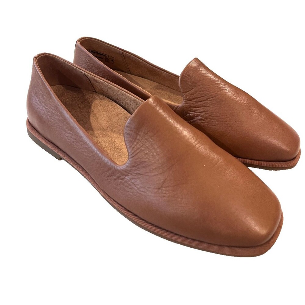 Vionic NEW Size 8.5 Women's Willa 2.0 Loafers Brown Flats Leather